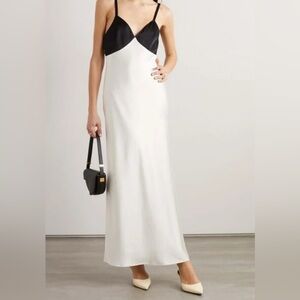 Polo Ralph Lauren Two Tone Satin Gown